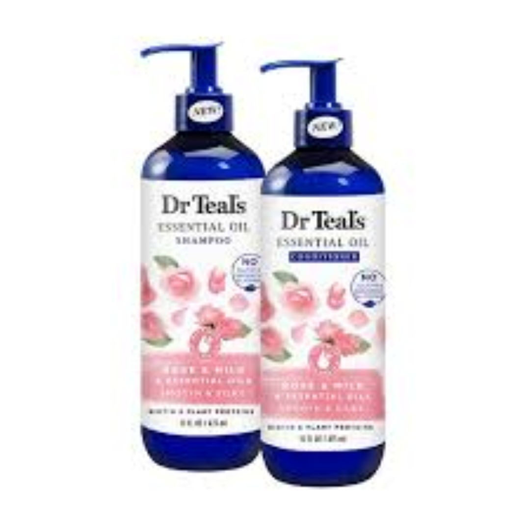 DR TEALS ESS OIL ROSE N MILK COND  473ML